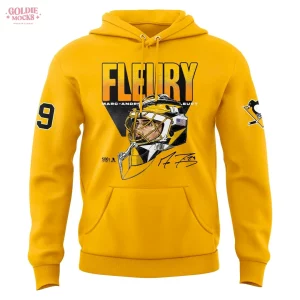 Pittsburgh Penguins Yellow Marc-Andre Fleury Limited Edition Hoodie