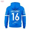 Scuderia Ferrari HP 2025 Monza Limited Edition Lewis Signature Blue Hoodie