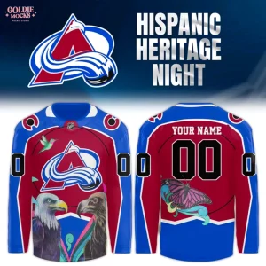 Colorado Avalanche 2025 Heritage Hispanic Jersey Colorado Avalanche 2025 Heritage Hispanic Jersey