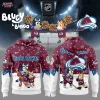 Colorado Avalanche Bluey and Bingo 2025 Combo Hoodie