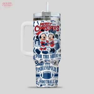 Indianapolis Colts Stanley Christmas Micky Tumbler