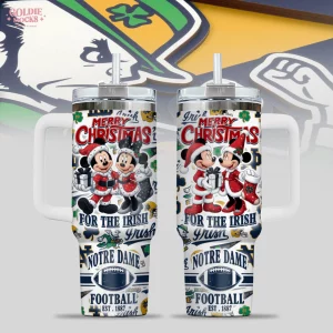 Notre Dame Fighting Irish Christmas Micky Tumbler