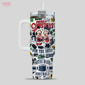 Notre Dame Fighting Irish Christmas Micky Tumbler