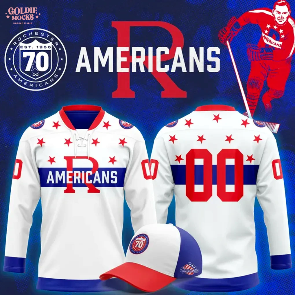 Rochester Americans New Hockey Jersey 2025 Rochester Americans New Hockey Jersey 2025