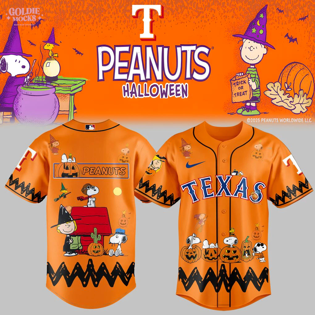 MLB x Halloween Peanuts Collection Jersey