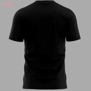 The plain black back of The Way I Am Tribal 2025 Eminem Fans T-Shirt, showing the unprinted rear of the garment.