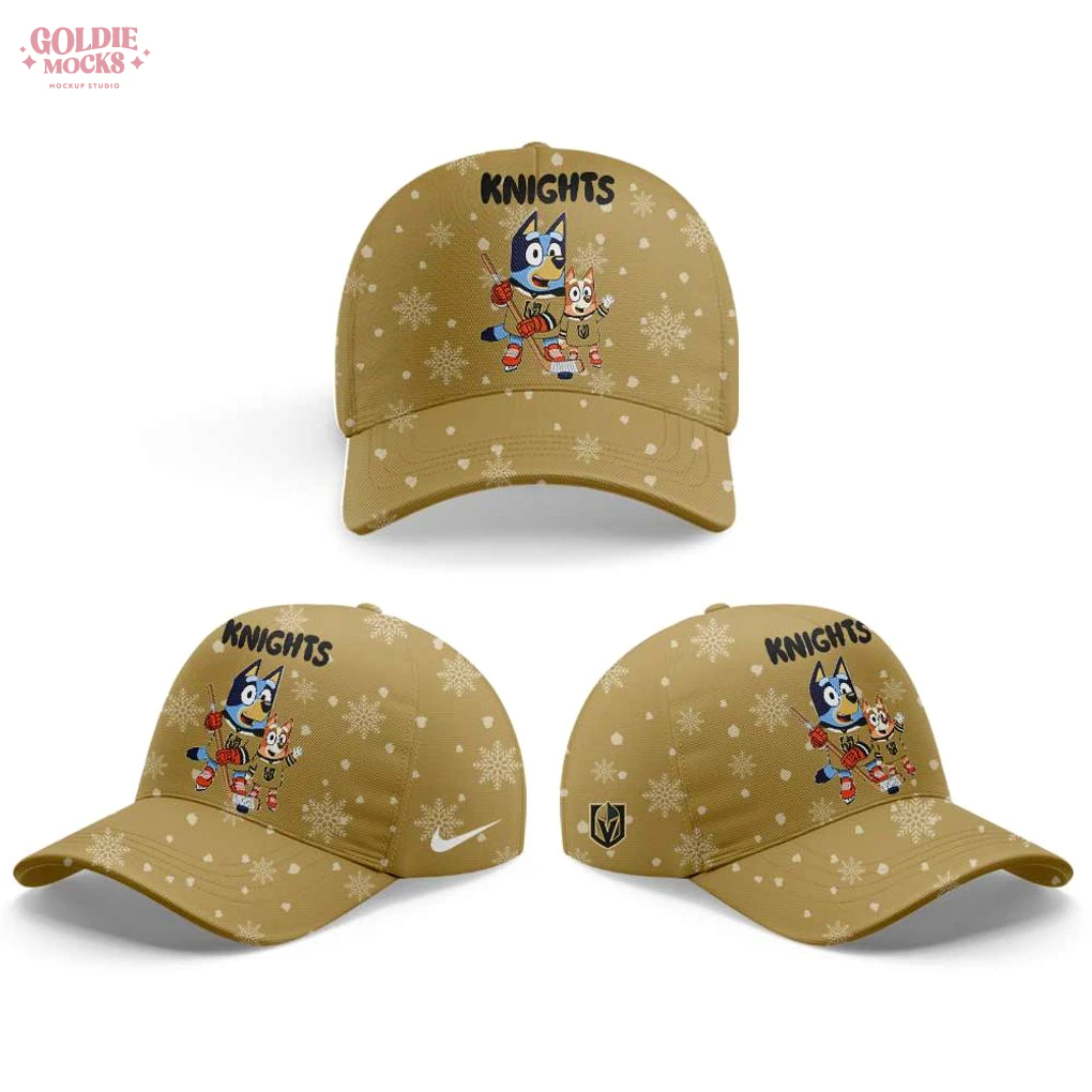 Vegas Golden Knights Bluey and Bingo 2025 Combo Hoodie