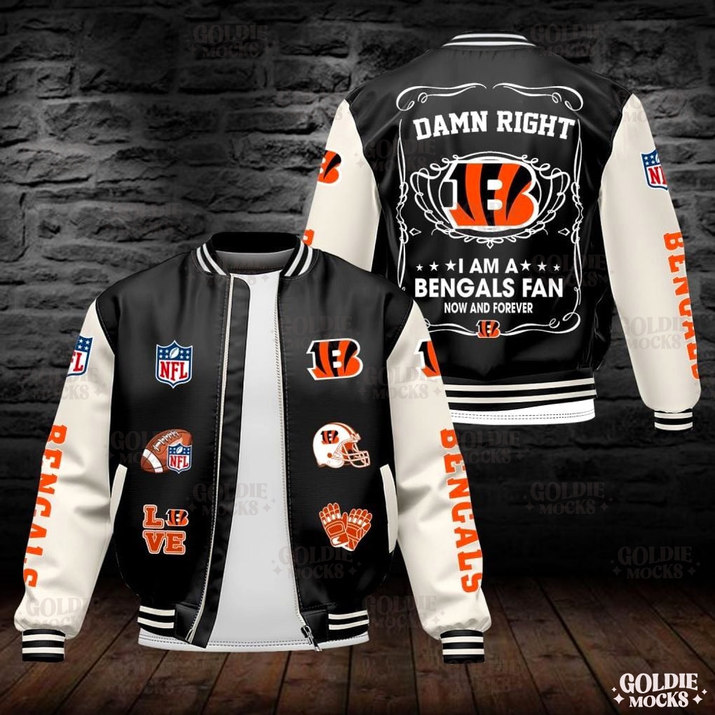 Cincinnati Bengals For Fans Bomber Jacket