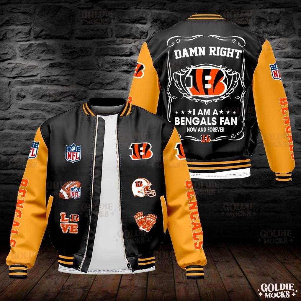 Cincinnati Bengals For Fans Bomber Jacket